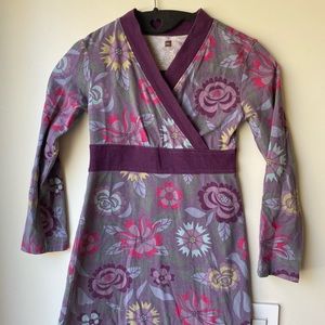 Tea Collection | Flower Print Long Sleeve Dress